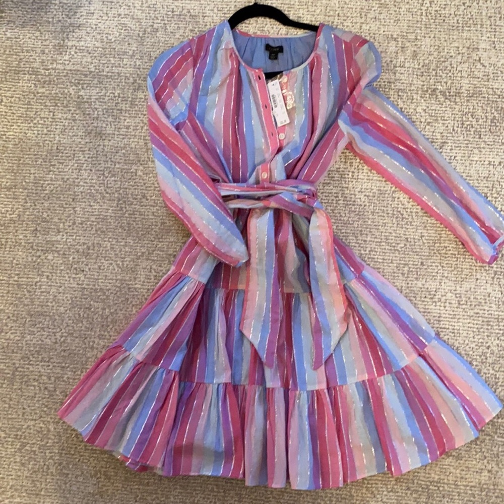NWT colorful JCrew dress